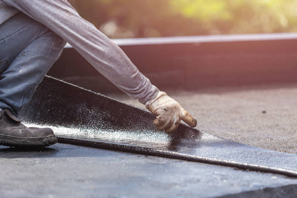 Professional Basement Waterproofing technician working in Mays Landing, NJ